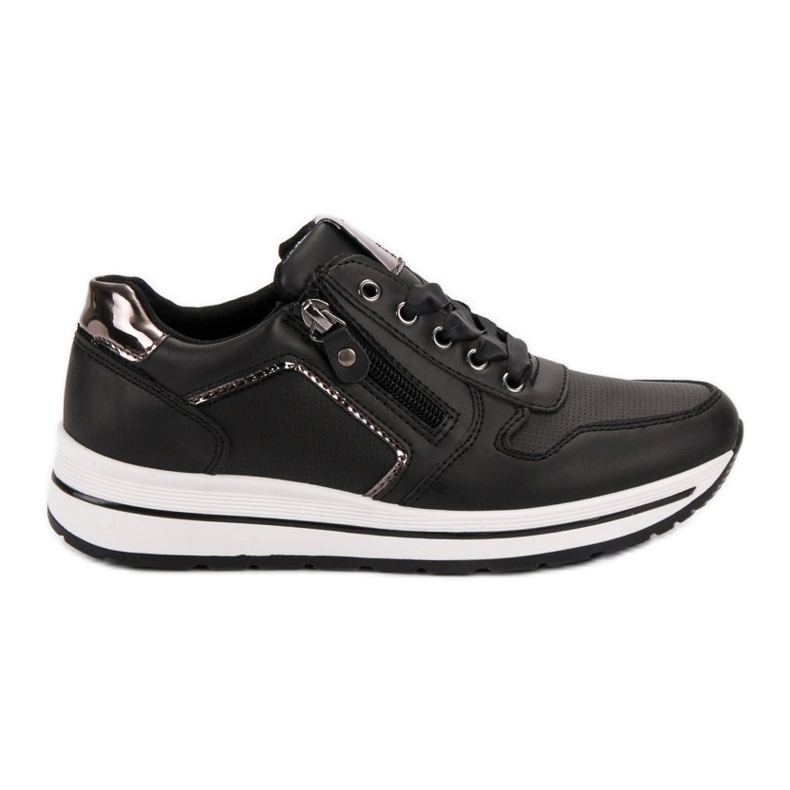 SHELOVET Scarpe sportive nere nero