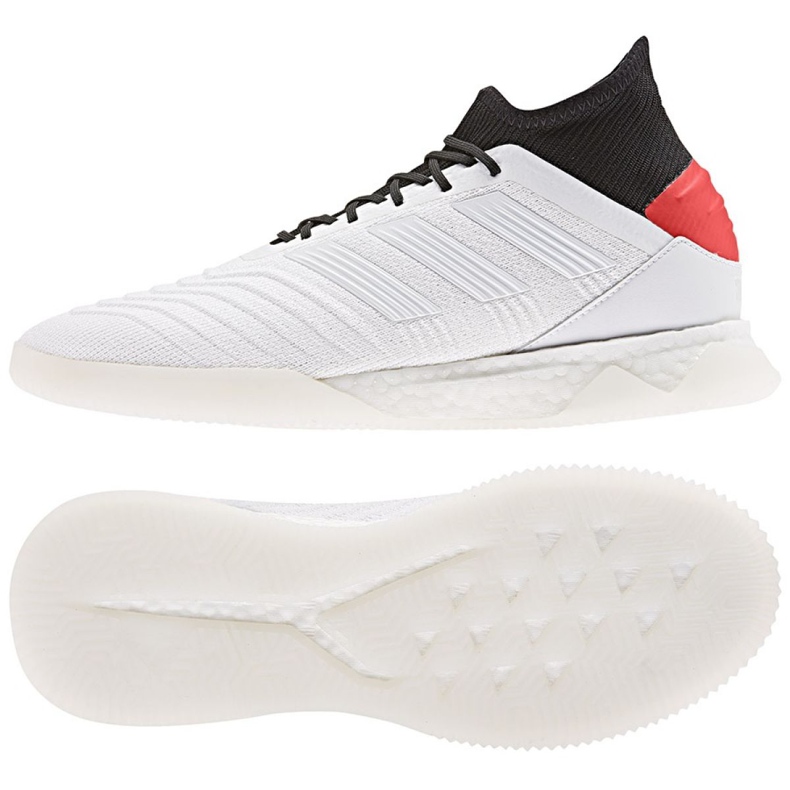 Scarpe da calcio Adidas Predator 19.1 Tr M F35619 multicolore bianca