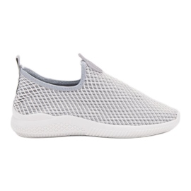SHELOVET Scarpe sportive slip-on grigio