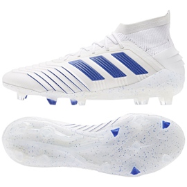 Scarpe da calcio Adidas Predator 19.1 Fg M BC0550 bianco bianco