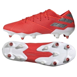Scarpe da calcio Adidas Nemeziz 19.1 Sg M F99855 rosso rosso