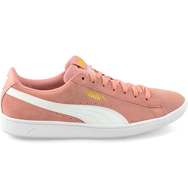Scarpe Puma Vikky Peach Beige-Puma White W 362624 25 rosa