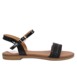 Sandali neri da donna K-11 Black nero