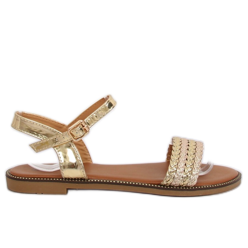 Sandali da donna dorati K-11 Gold d'oro