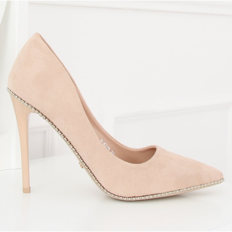 Pompe su un perno beige P-6378 Beige II-GAT