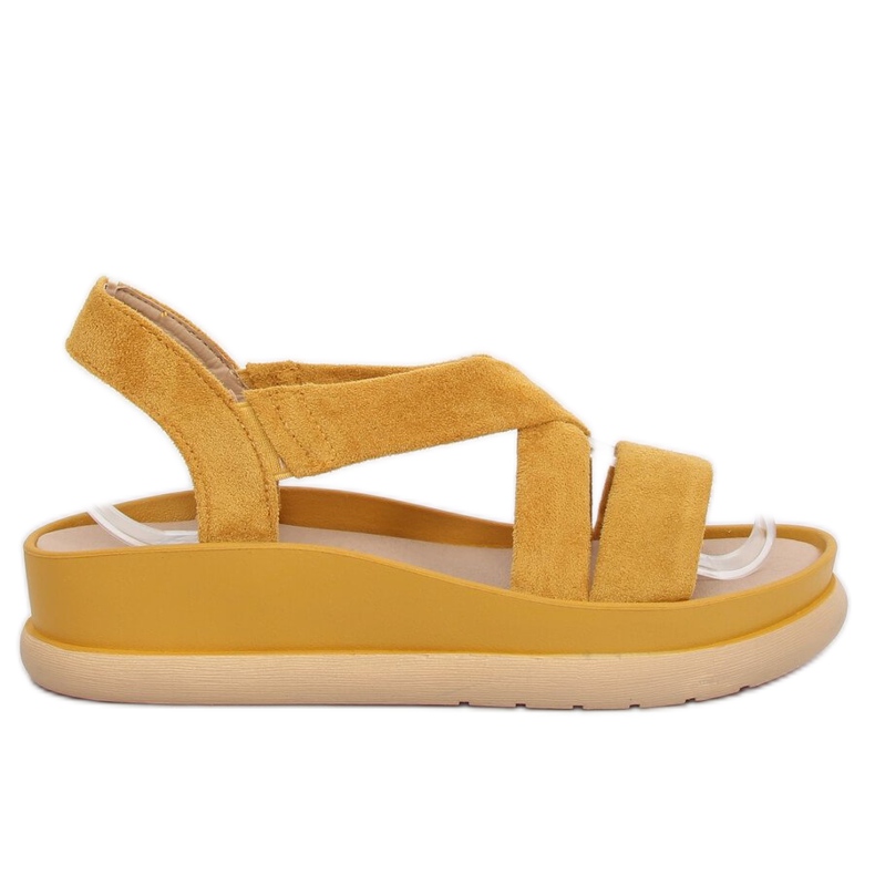 Sandali da donna gialli G-199 Yellow giallo