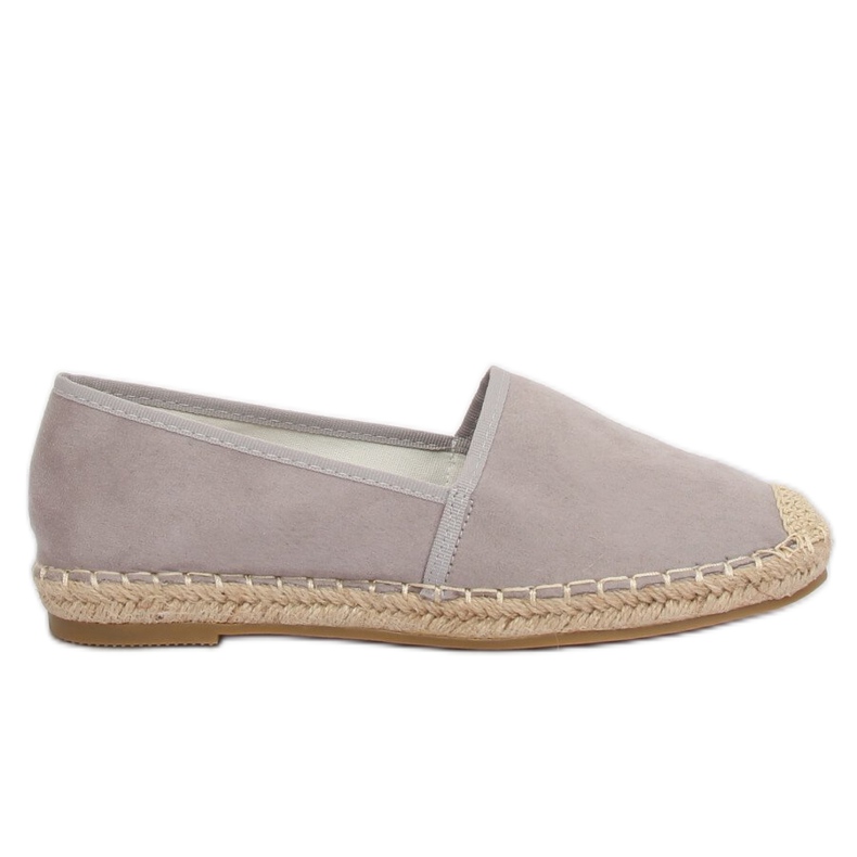 Espadrillas grigie da donna LX178 Grigio
