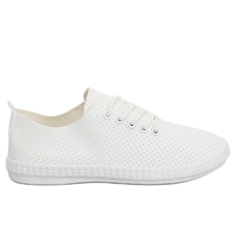 Sneakers bianche da donna B111-17 Allwhite bianca