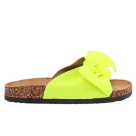 Pantofole giallo fluo 218-212 Verde