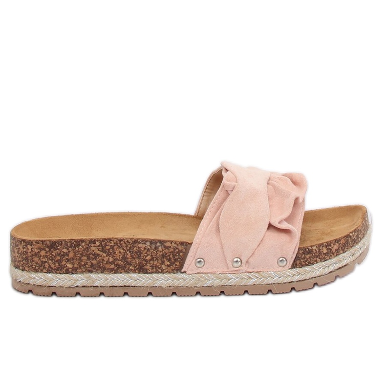 Pantofole espadrillas rosa BJS-002 Pink