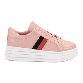 SHELOVET Scarpe sportive da polvere rosa