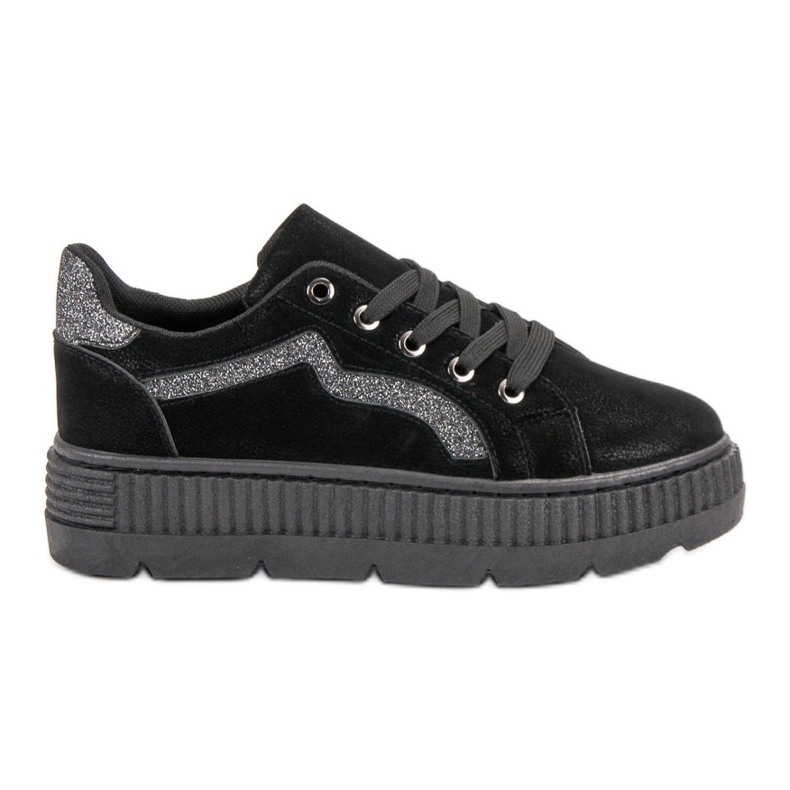 SHELOVET Scarpe da ginnastica nere nero