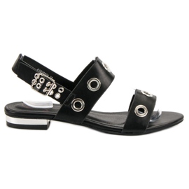 Kylie Sandali neri casual nero