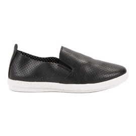 Renda Slipon neri nero