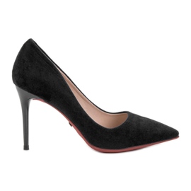 Jumex Tacchi in pelle scamosciata nero