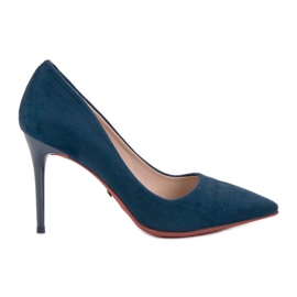 Jumex Tacchi in pelle scamosciata blu