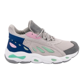 Ax Boxing Scarpe sportive comode grigio multicolore