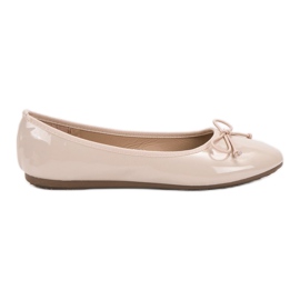 Renda Ballerina Con Fiocco marrone