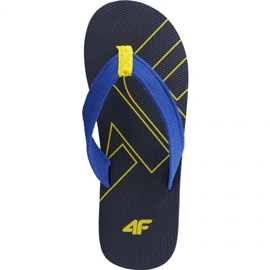 Pantofole 4F M H4L19 KLM003 30S blu navy scuro