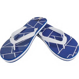 Ciabatte 4f M H4L19-KLM001 36S cobalto bianco blu