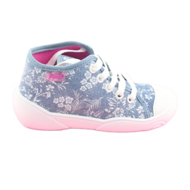 Scarpe per bambini Befado 218P056 bianca blu