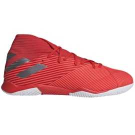 Scarpe indoor adidas Nemeziz 19.3 In M F34412 rosso rosso