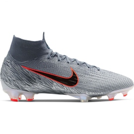 Nike Mercurial Superfly 6 Elite Fg M AH7365-008 scarpe da calcio grigio grigio