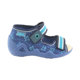 Scarpe per bambini Befado 350P004 blu navy blu verde