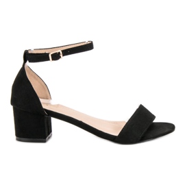 SHELOVET Sandali Neri Classici nero