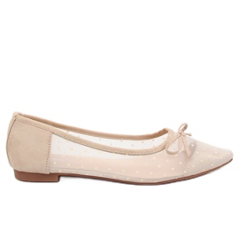 Ballerine da donna beige LT119P Beige