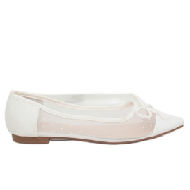 Ballerine da donna bianche LT119P White bianco