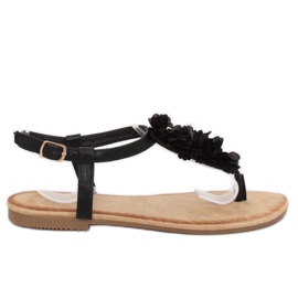 Sandali neri da donna 7622-PL Black nero