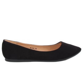 Ballerine punta mandorla nere WD39P Black nero