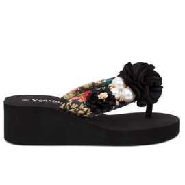 Nero CK93P Suola in schiuma nera multicolore