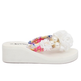 Bianco CK93P Suola in schiuma bianca multicolore