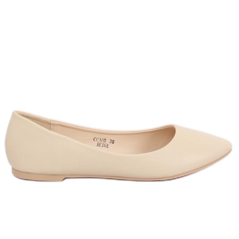 Ballerine beige da donna CC108 Beige