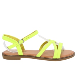 Sandali da donna gialli WL255 Yellow giallo