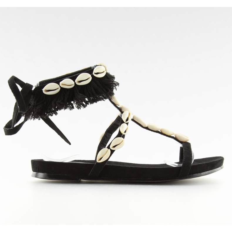 Sandali con guscio nero 8225 Nero II-GAT