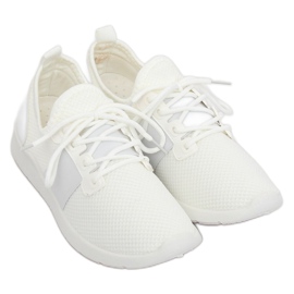 Bianco 7771-Y Scarpe sportive bianche