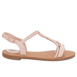 Sandali donna beige L520 Beige