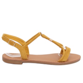 Sandali da donna gialli L520 Giallo