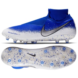 Scarpe da calcio Nike Phantom Vsn Elite Df Ag Pro M AO3261-410 multicolore blu