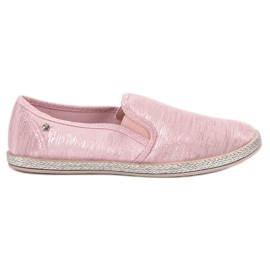 Balada Sneakers Slip On lucide rosa