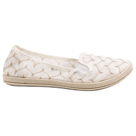 Scarpe da ginnastica bianche Slip On VICES bianco