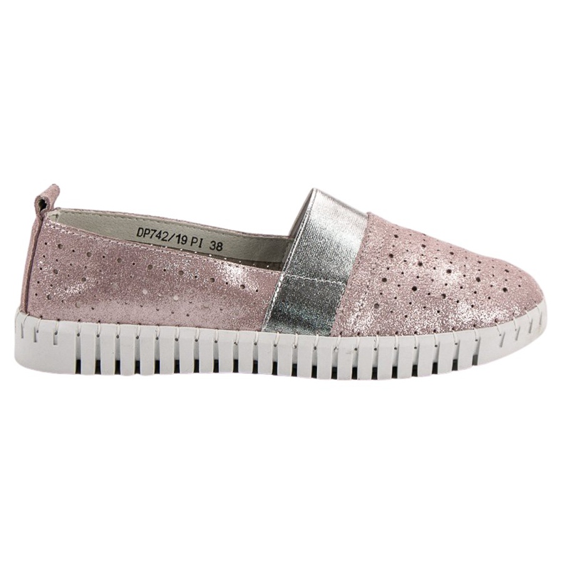 Filippo Scarpe Slip-on Con Glitter rosa