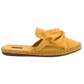 Pantofole VICES integrate giallo
