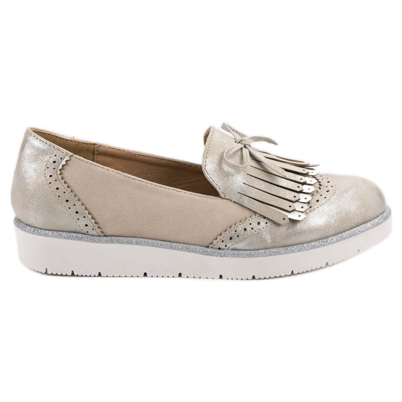 Balada Mocassini con frange marrone