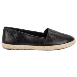 SHELOVET Slip lucidi nero