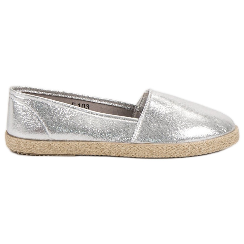 SHELOVET Slip lucidi grigio