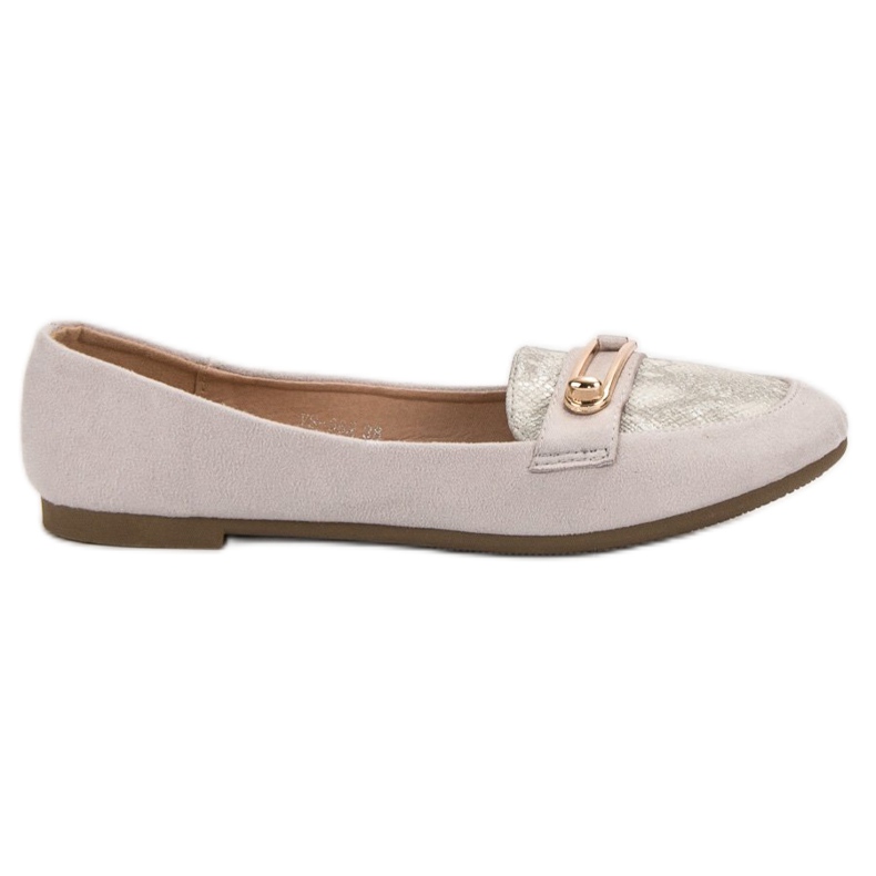 Top Shoes Ballerine alla moda grigio